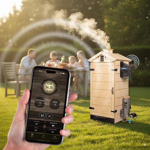 Bezokvirna pušnica dragON PLYWOOD NATURE s Wi-Fi upravljačem, 200 L - 9