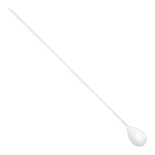 Bijela plastična žlica 70cm  - 1 