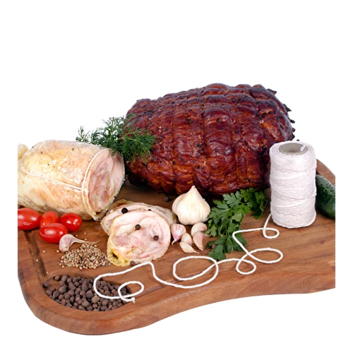 Bijeli pamučni mesarski konac (240°C) 55 m - 4