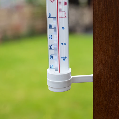 Bijeli vanjski termometar (-50°C do +50°C) 27cm - 3