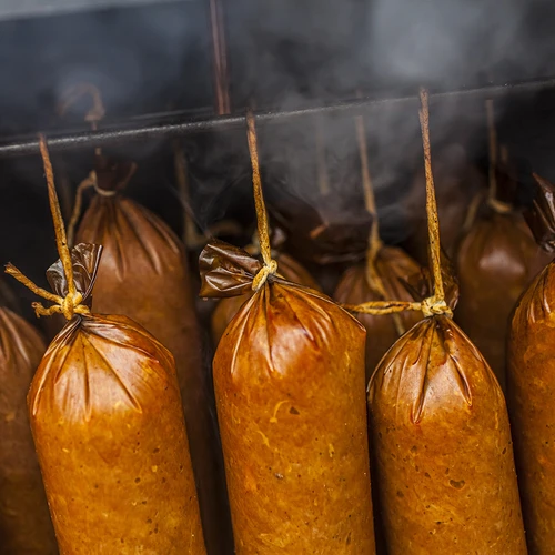 Bjelančevinska kobasičarska ovojnica Ø 65 mm, 10 m - 7