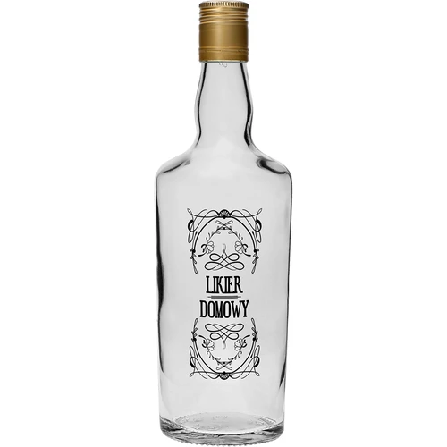 Boca 0,5 L s čepom i tiskom Domaći liker - 4 kom. - 3