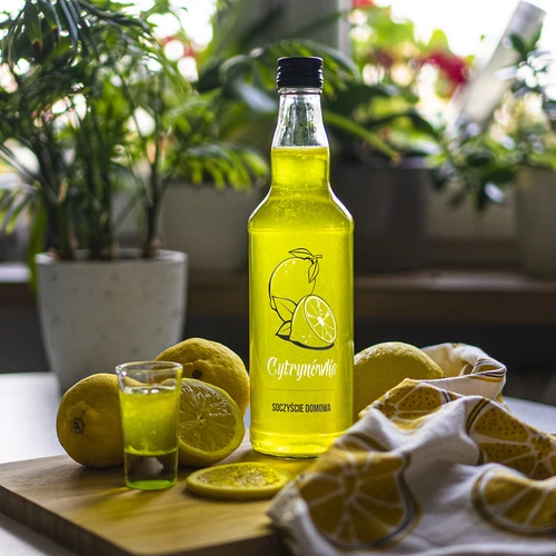 Boca 500 ml s navojnim čepom, tisak „Limunovača”, 1 kom. - 5