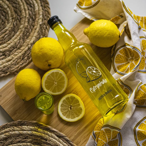 Boca 500 ml s navojnim čepom, tisak „Limunovača”, 1 kom. - 6