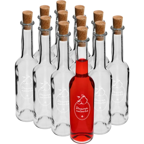 Boca 350 ml s čepom, tisak Domaći liker - 5