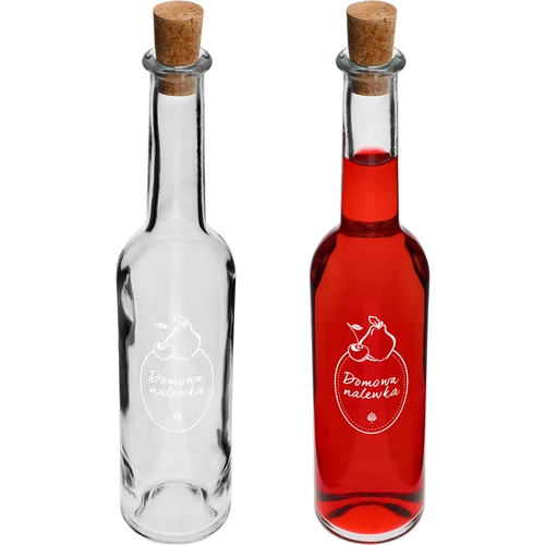 Boca 350 ml s čepom, tisak Domaći liker  - 1 