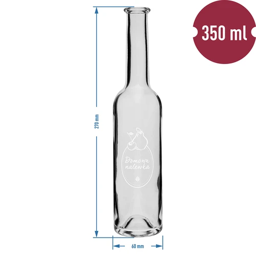 Boca 350 ml s čepom, tisak Domaći liker - 8