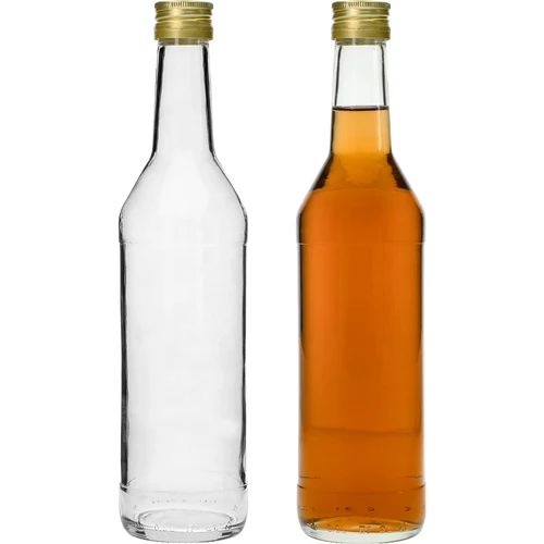 Boca 500 ml za votku ravna s čepovima - 8 kom. - 6