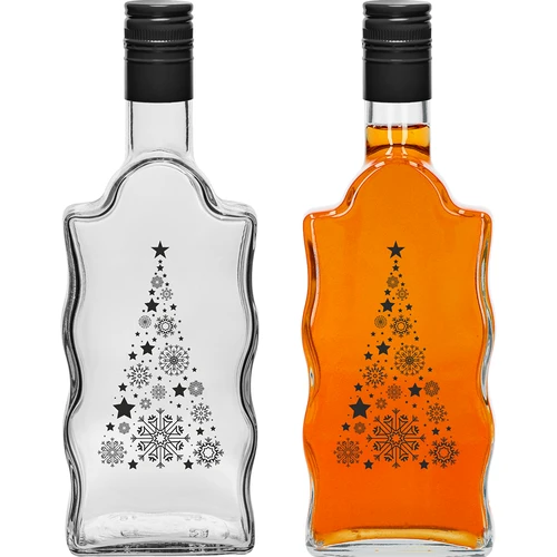 Boca Klasztorna 500 ml s navojnim čepom, otisak "Jelka", 1 kom. - 2