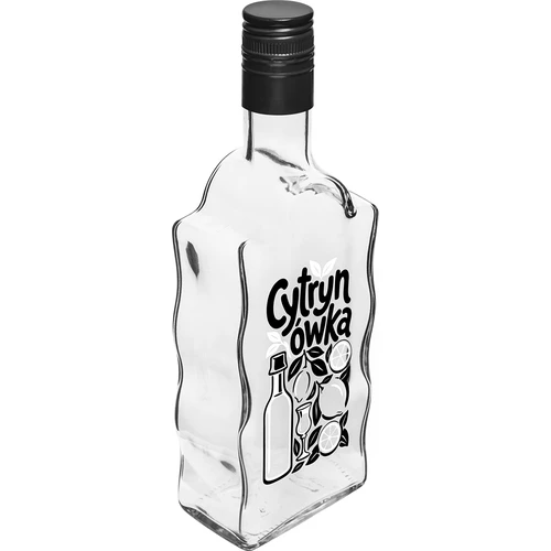 Boca Klasztorna 500 ml s navojnim čepom i natpisom „Cytrynówka”, uzorak 1