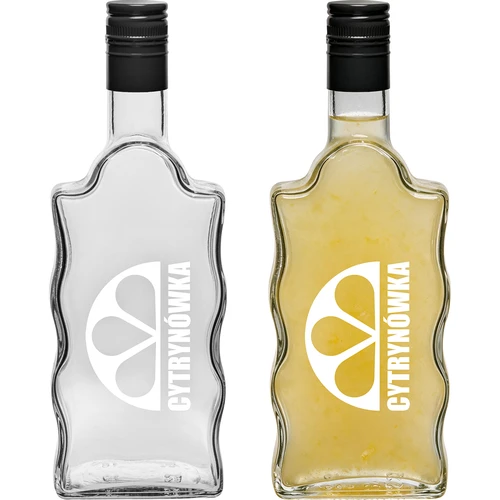 Boca Klasztorna 500 ml s navojnim čepom i natpisom „Cytrynówka”, uzorak 2 - 3