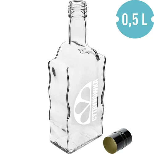 Boca Klasztorna 500 ml s navojnim čepom i natpisom „Cytrynówka”, uzorak 2 - 2