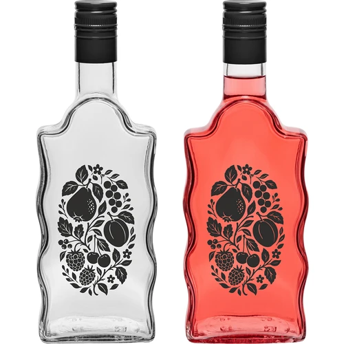 Boca Klasztorna 500 ml s navojnim čepom i otiskom „Voće”, uzorak 1 - 3