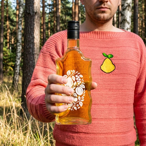 Boca Klasztorna 500 ml s navojnim čepom i otiskom „Voće”, uzorak 1 - 8