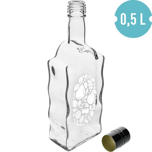 Boca Klasztorna 500 ml s navojnim čepom i otiskom „Voće”, uzorak 1 - 2