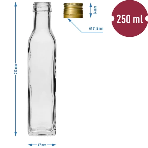 Boca Maraska 250 ml s čepom, 6 kom. - 7