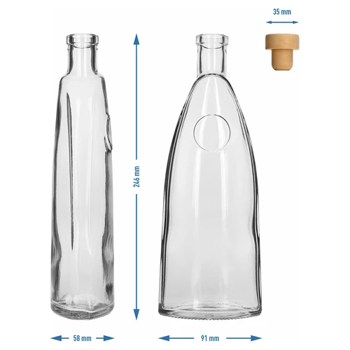 Boca „Staromiejska” s gljivastim čepom, 500 ml, 1 kom. - 6