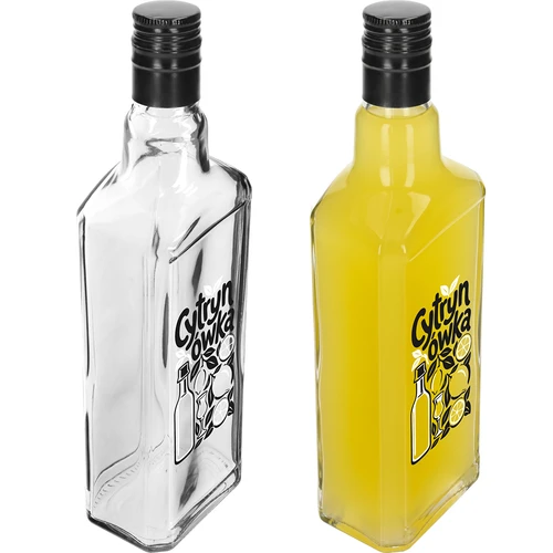 Boca Tynktura 500 ml s natpisom „Cytrynówka” i navojnim čepom - 4