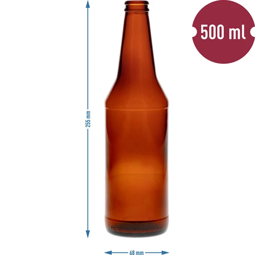 Boca za pivo 0,5 L - paket 8 kom. - 4