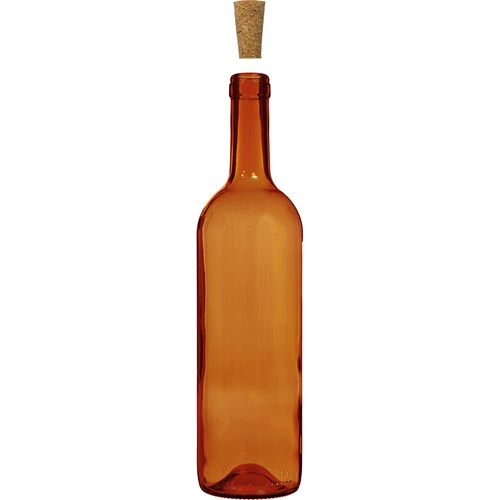 Boca za vino 0,75 L smeđa - paket 8 kom. - 4