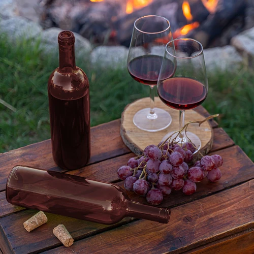 Boca za vino 0,75 L smeđa - paket 8 kom. - 7
