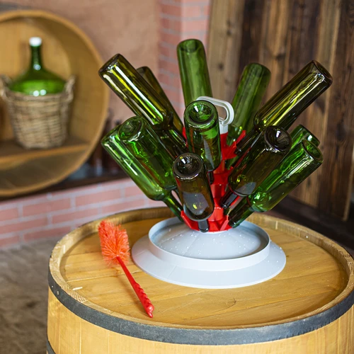 Boca za vino 0,75L s čepovima i kapicama - 12 kom. - 7