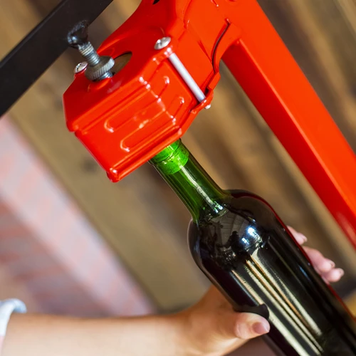 Boca za vino 0,75L s čepovima i kapicama - 12 kom. - 9