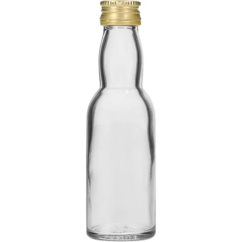 Bočica „Maluch” sa zlatnim navojnim čepom, 40 ml, 10 kom. - 3