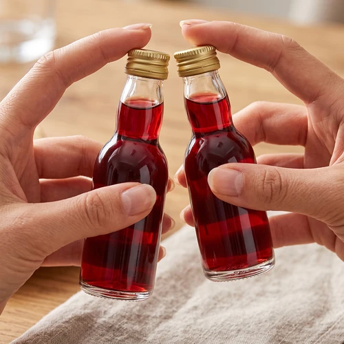 Bočica „Maluch” sa zlatnim navojnim čepom, 40 ml, 10 kom. - 9
