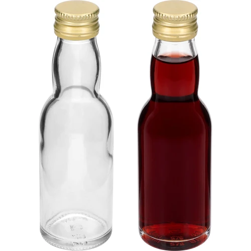 Bočica „Maluch” sa zlatnim navojnim čepom, 40 ml, 10 kom. - 5