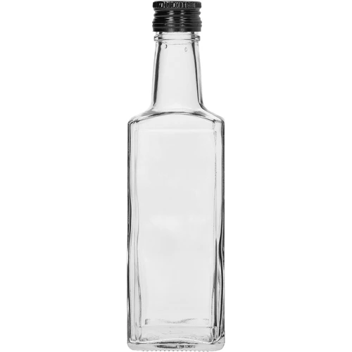 Bočica Receptura 250 ml, s crnim navojnim čepom, 1 kom.