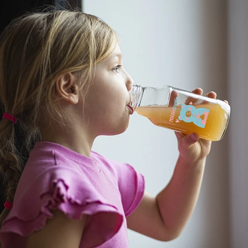 Bočica twist off 330 ml s čepom fi43 i šarenim tiskom - 6 kom. - 7
