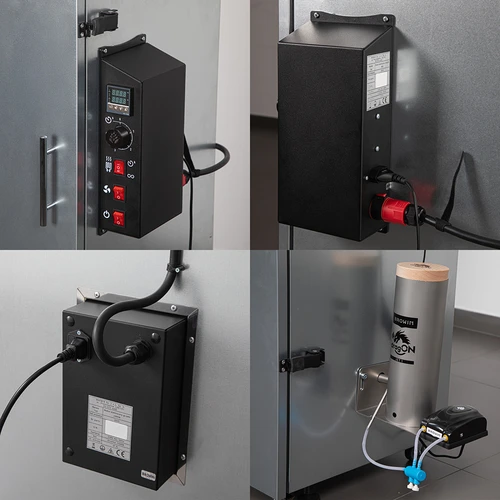 Čelična pušnica dragON 220 L – s digitalnim upravljačem - 5