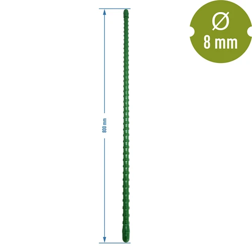 Čelični štap obložen PE 0,8m x 8mm - 2