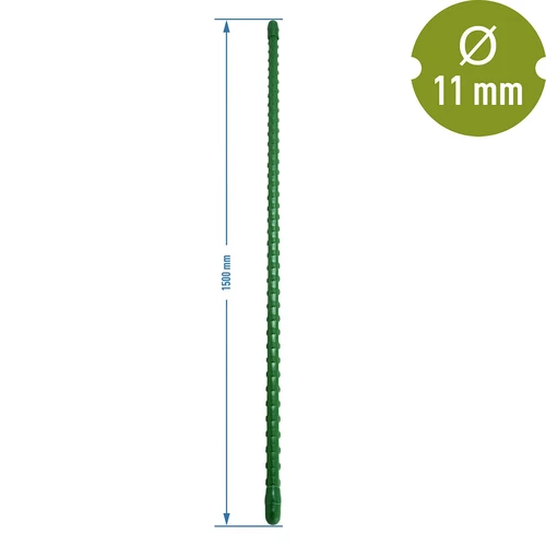 Čelični štap obložen PE 1,5 m x 11 mm - 2