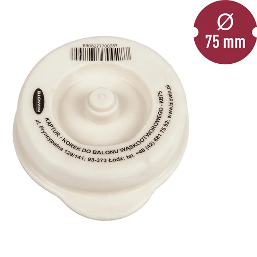 Čep / kapica za balone s uskim grlom fi 75 mm - 2