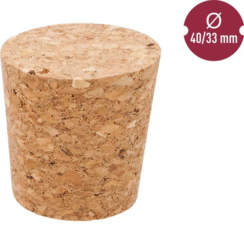 Čep od pluta 40/33 mm - 2