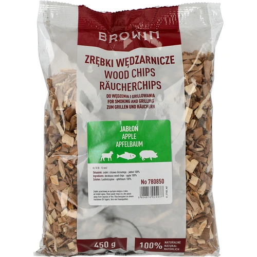 Čips za dimljenje/roštiljanje, jabukovina, 450 g, kl. 10
