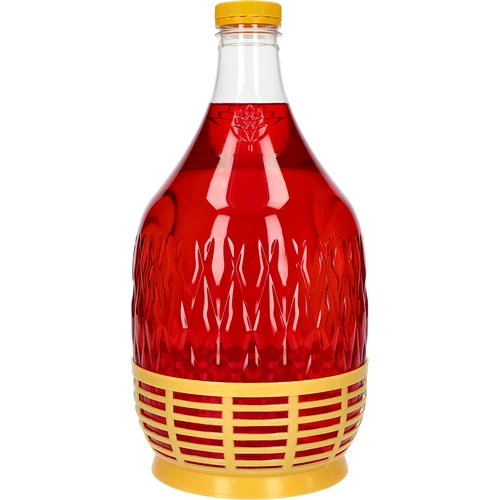 Damižana Dama 5 L PET, s navojnim čepom i košaricom - 2