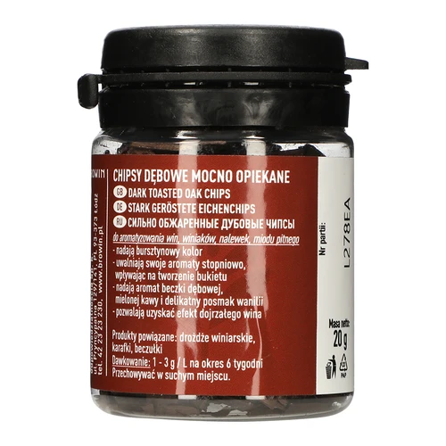 Dębove pahuljice jako opiekane, 20 g  - 1 