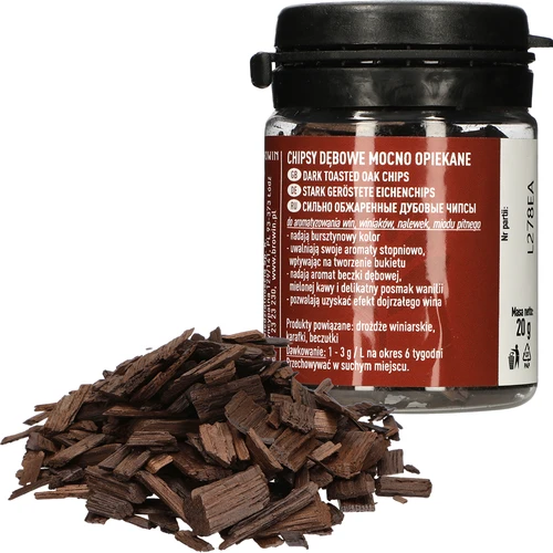 Dębove pahuljice jako opiekane, 20 g - 3