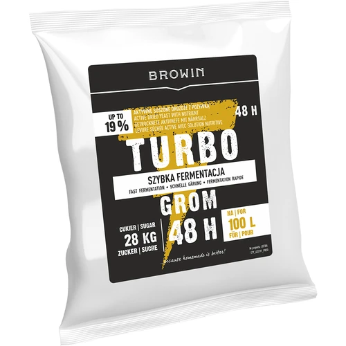 Destilacijski kvasac Turbo Grom 48h 100L - 3