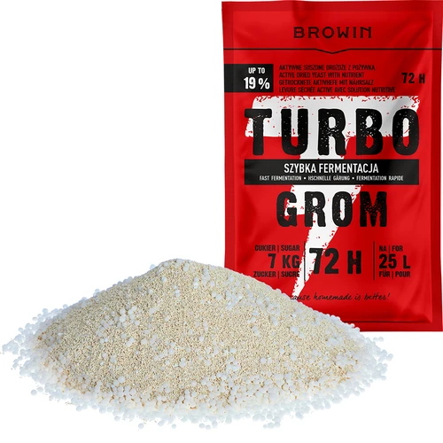 Destilacijski kvasac Turbo Grom 72h - 3