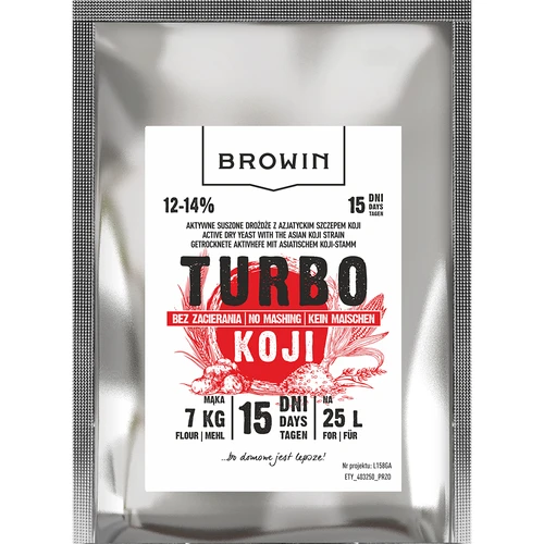 Destilacijski kvasac Turbo Koji, 50 g (bez kašenja!)  - 1 