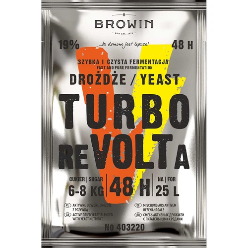 Destilacijski kvasac Turbo reVOLTa 48h - 2