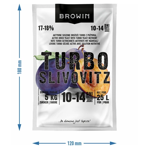 Destilacijski kvasac Turbo Slivovitz - 4