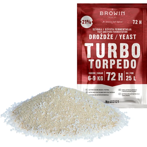 Destilacijski kvasac Turbo Torpedo 72h 21% - 120 g - 5