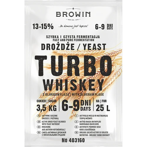 Destilacijski kvasac Turbo Whiskey - 2
