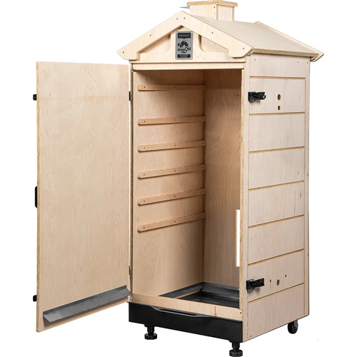 Dimna komora od atestirane šperploče, bez okvira, 200 L, s kotačićima - 2