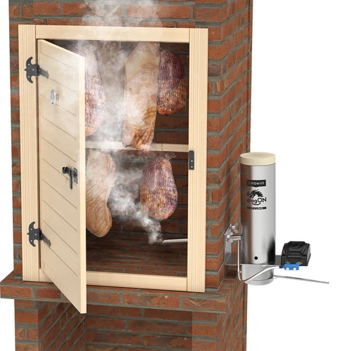 dragON set za pušnicu – IQ moduli s Wi‑Fi i generator dima JET 2 LONG s pepelnikom - 19